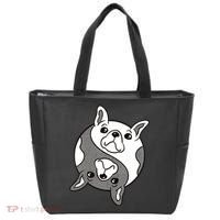 Bulldog Yin Yang  Tote Bag thumb 0