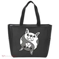 Bulldog Yin Yang  Tote Bag thumb 0