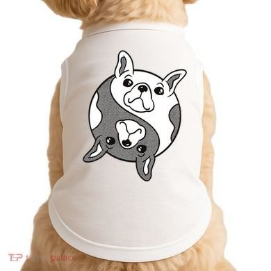 Bulldog Yin Yang  Doggie Tank