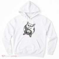 Bulldog Yin Yang  Hoodie thumb 0