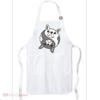 Bulldog Yin Yang  Apron thumb 0