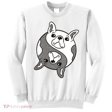 Bulldog Yin Yang  Sweatshirt