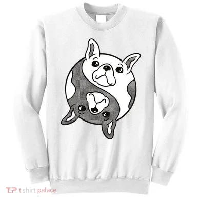Bulldog Yin Yang  Sweatshirt