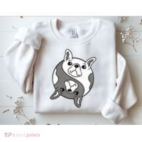 Bulldog Yin Yang  Sweatshirt thumb 2