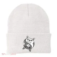 Bulldog Yin Yang  Beanie thumb 0