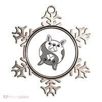 Bulldog Yin Yang  Ornament thumb 0