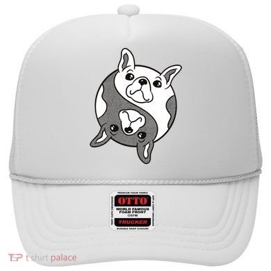 Bulldog Yin Yang  Hat