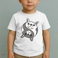 Bulldog Yin Yang  Toddler T-Shirt thumb 2