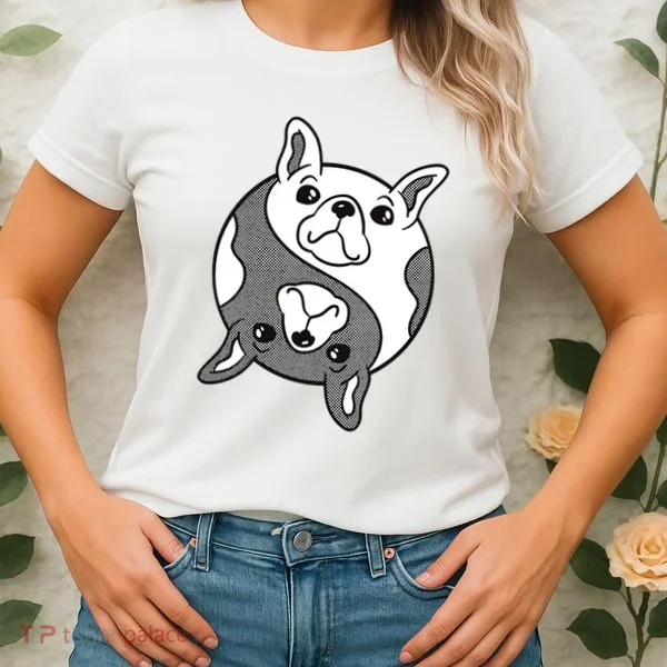 Bulldog Yin Yang  Women's T-Shirt
