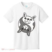 Bulldog Yin Yang  Kids T-Shirt thumb 0