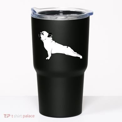 Bulldog Yoga Pose Tumbler