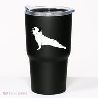 Bulldog Yoga Pose Tumbler thumb 0
