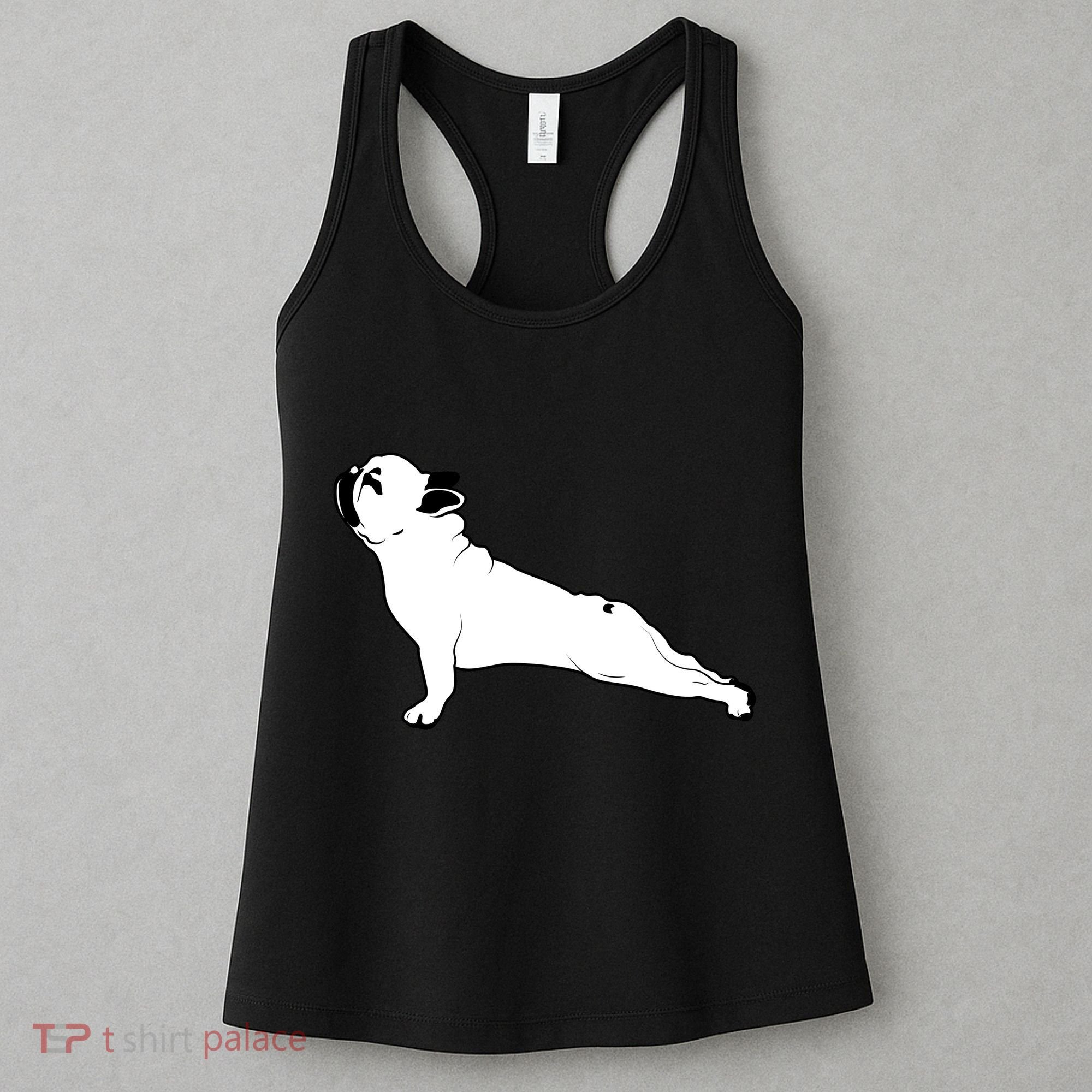 Bulldog Yoga Pose Women's Tank Top