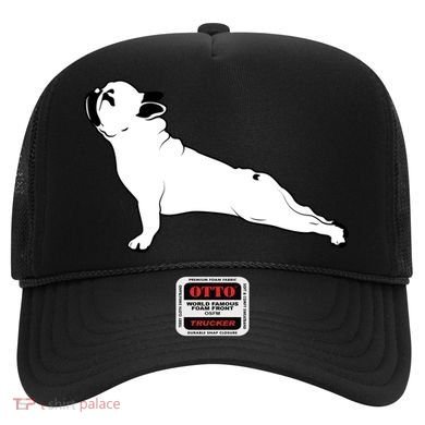 Bulldog Yoga Pose Hat