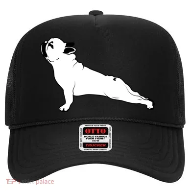 Bulldog Yoga Pose Hat