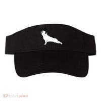 Bulldog Yoga Pose Visor thumb 0