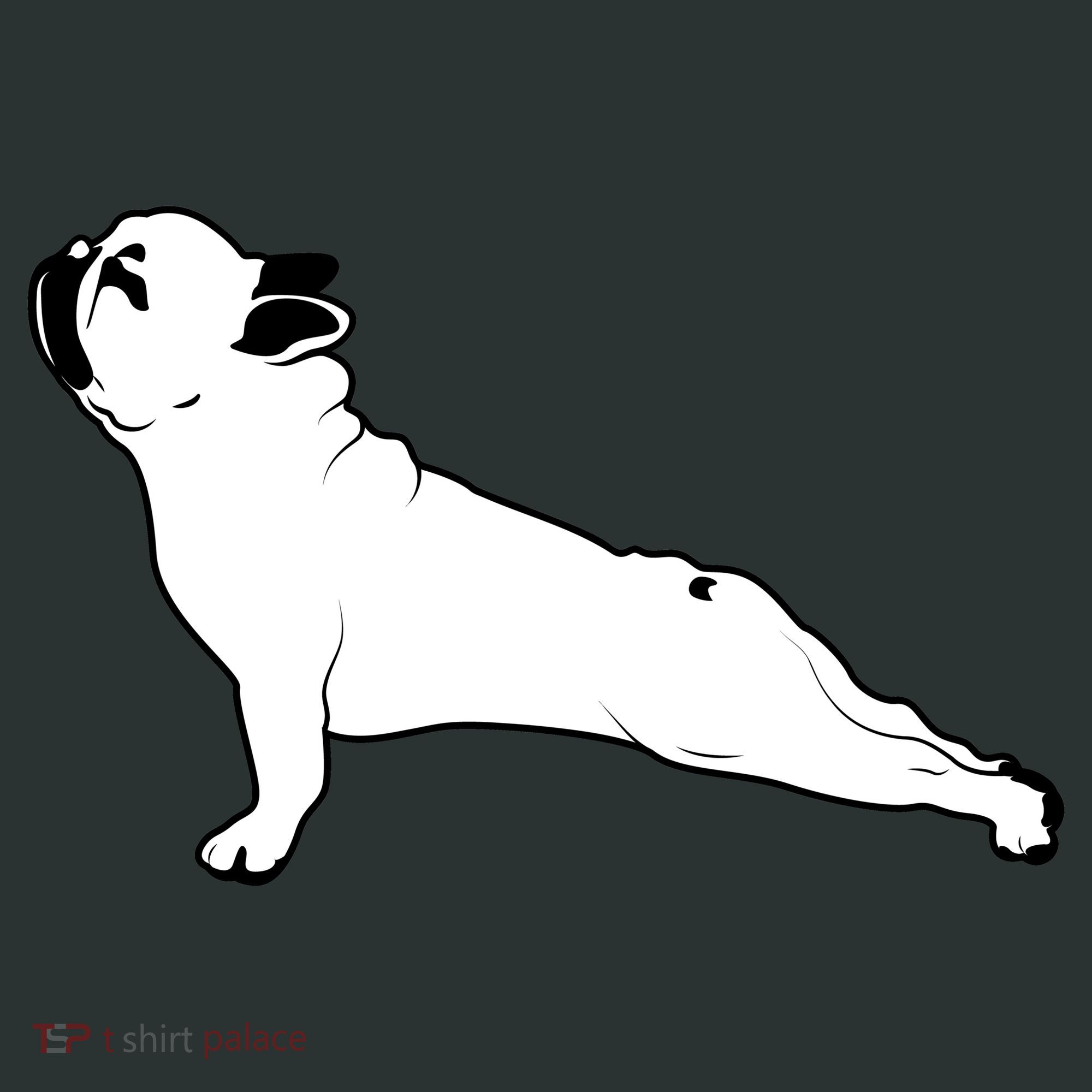 Bulldog Yoga Pose Sweatshirt