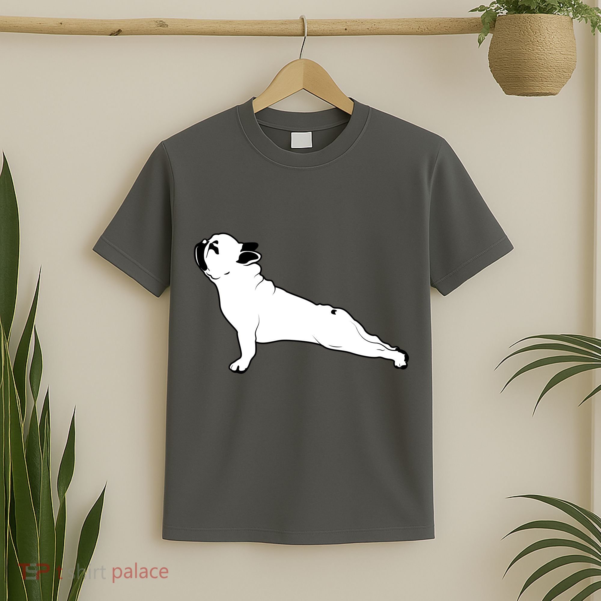Bulldog Yoga Pose T-Shirt