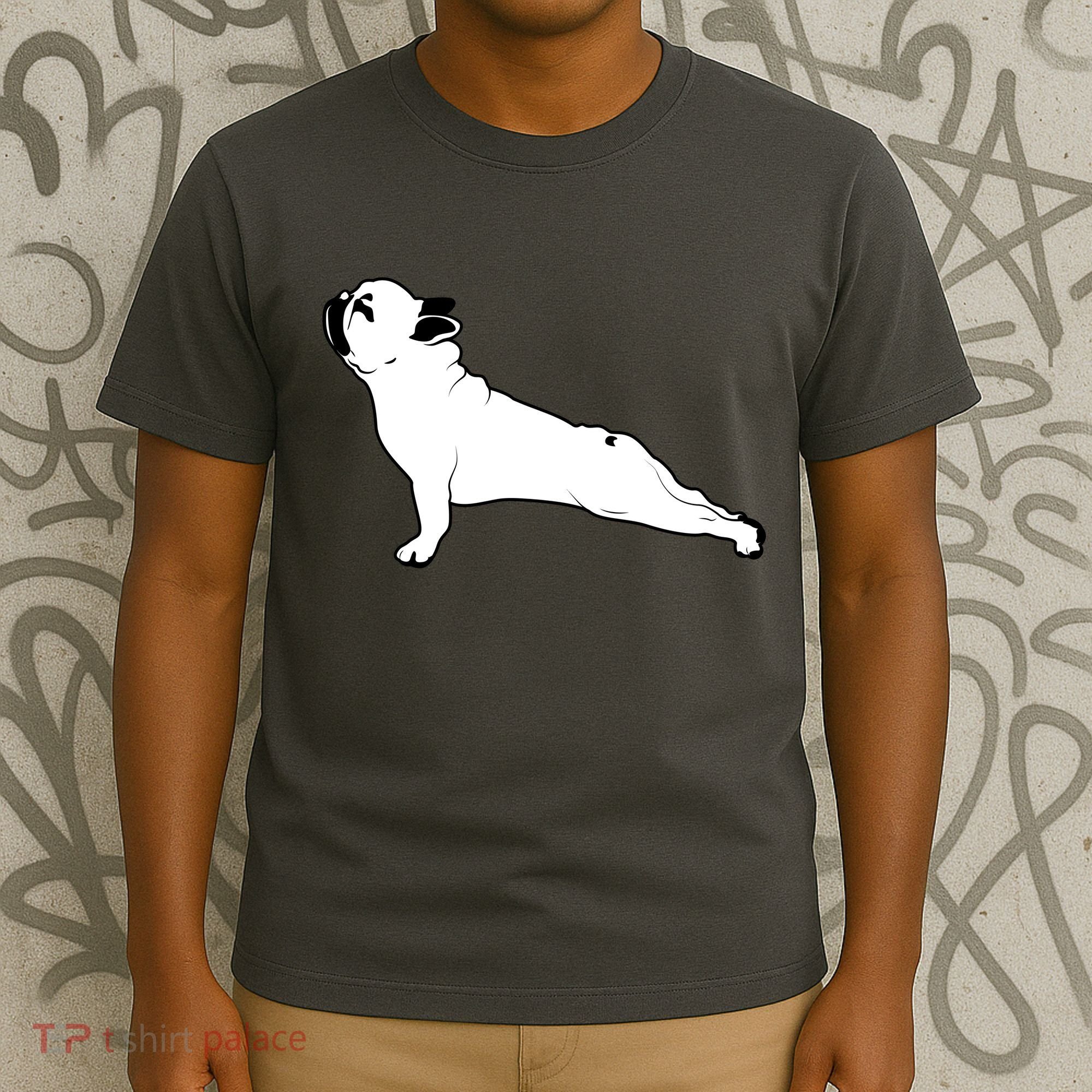 Bulldog Yoga Pose T-Shirt