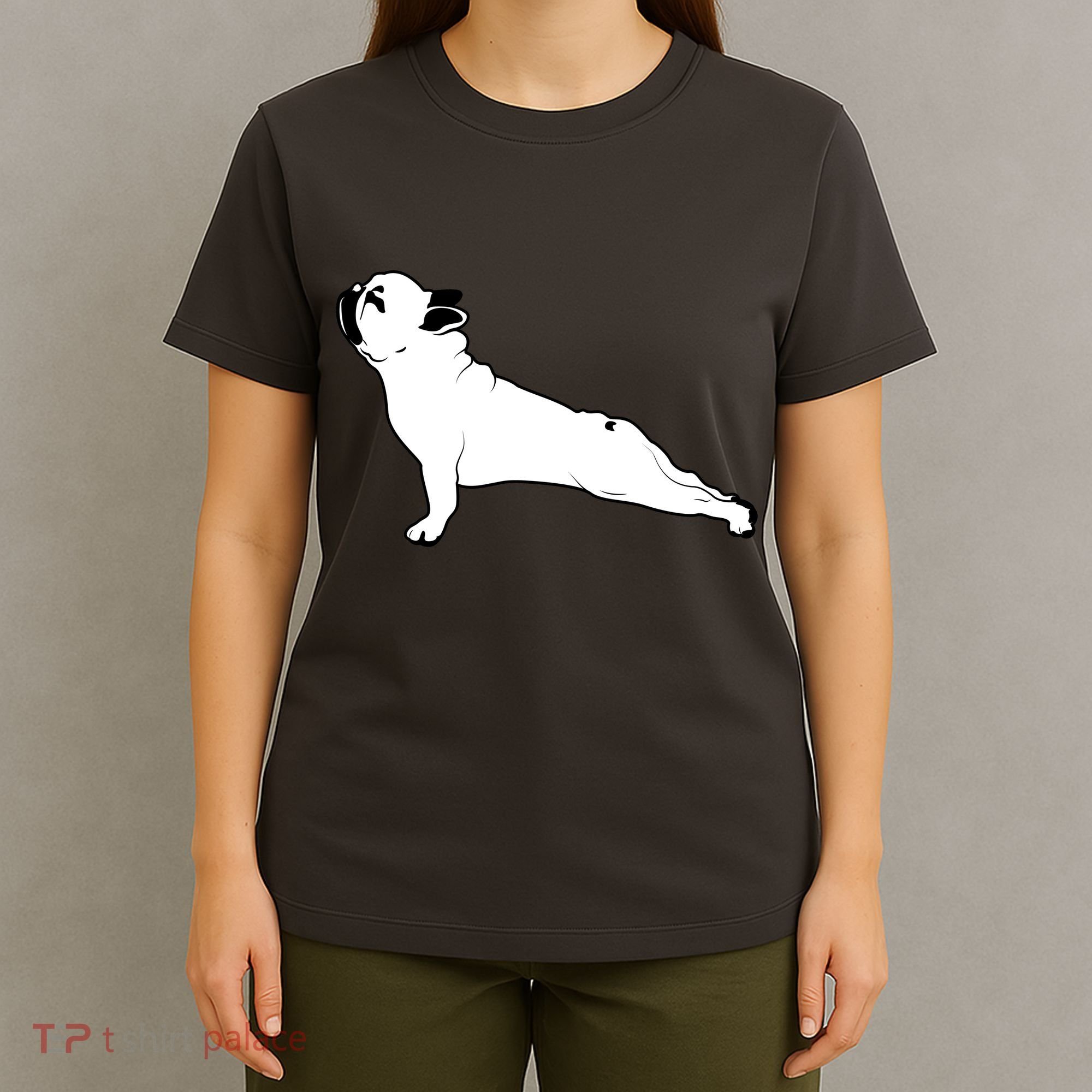 Bulldog Yoga Pose T-Shirt
