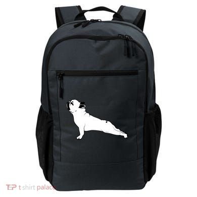 Bulldog Yoga Pose Backpack