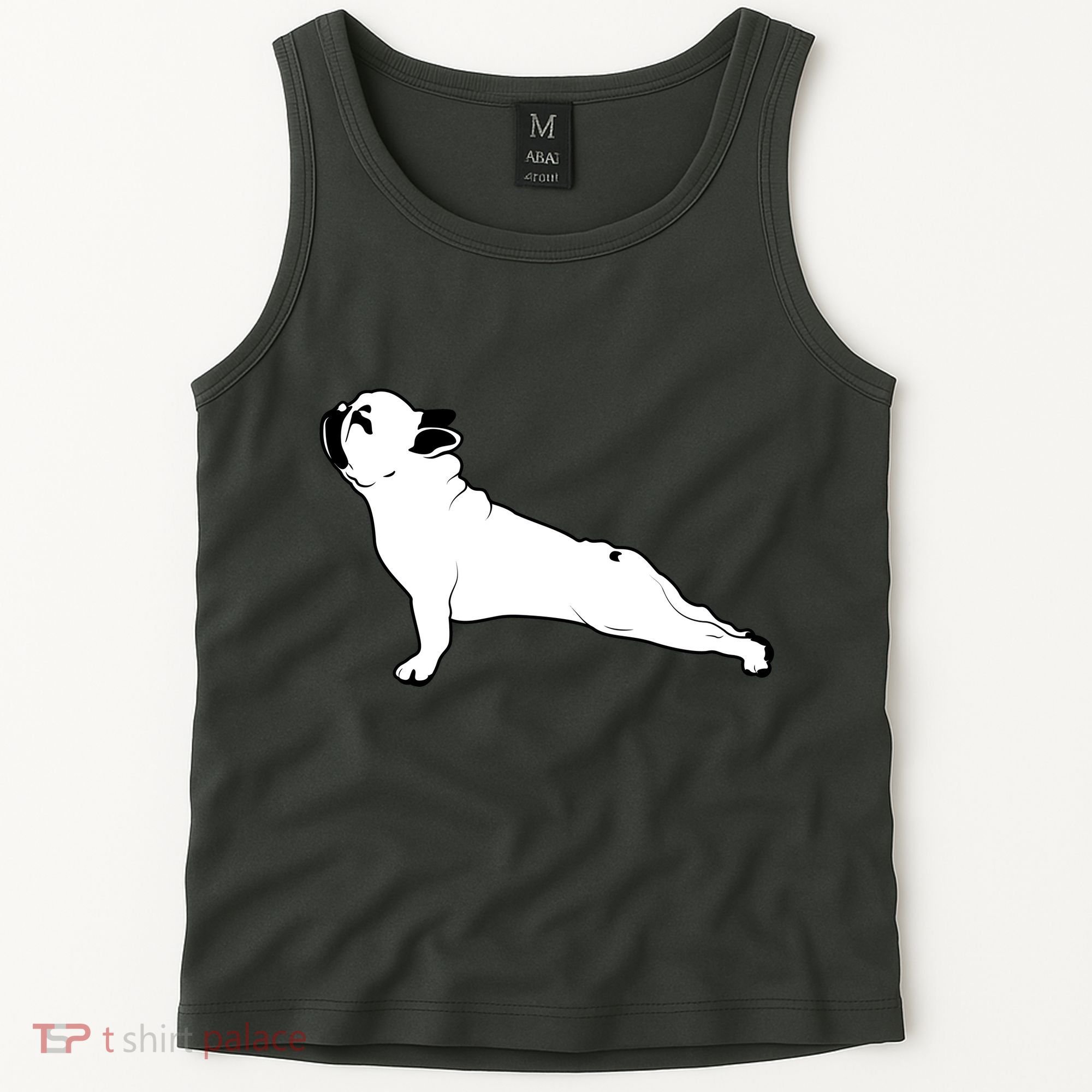 Bulldog Yoga Pose Tank Top