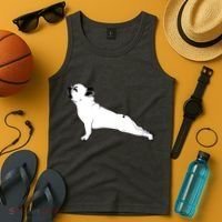 Bulldog Yoga Pose Tank Top thumb 4