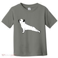 Bulldog Yoga Pose Toddler T-Shirt thumb 0