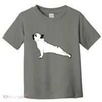 Bulldog Yoga Pose Toddler T-Shirt thumb 0