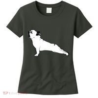 Bulldog Yoga Pose Women's T-Shirt thumb 0