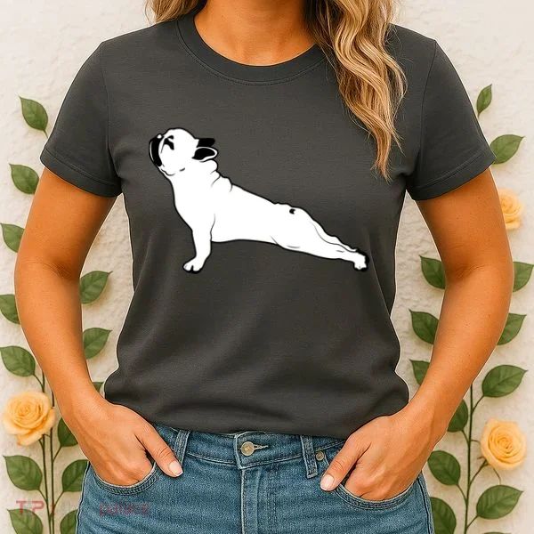 Bulldog Yoga Pose Women's T-Shirt