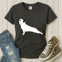 Bulldog Yoga Pose Women's T-Shirt thumb 3
