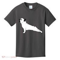 Bulldog Yoga Pose Kids T-Shirt thumb 0