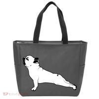 Bulldog Yoga Pose Tote Bag thumb 0