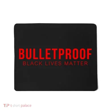 Bulletproof Black Lives Matter Logo Mousepad