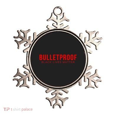 Bulletproof Black Lives Matter Logo Ornament