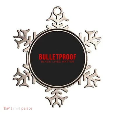 Bulletproof Black Lives Matter Logo Ornament