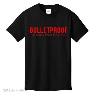 Bulletproof Black Lives Matter Logo Kids T-Shirt