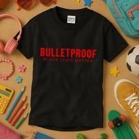 Bulletproof Black Lives Matter Logo Kids T-Shirt thumb 3