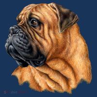 Bullmastiff Canine Dog Hooded Wearable Blanket thumb 2