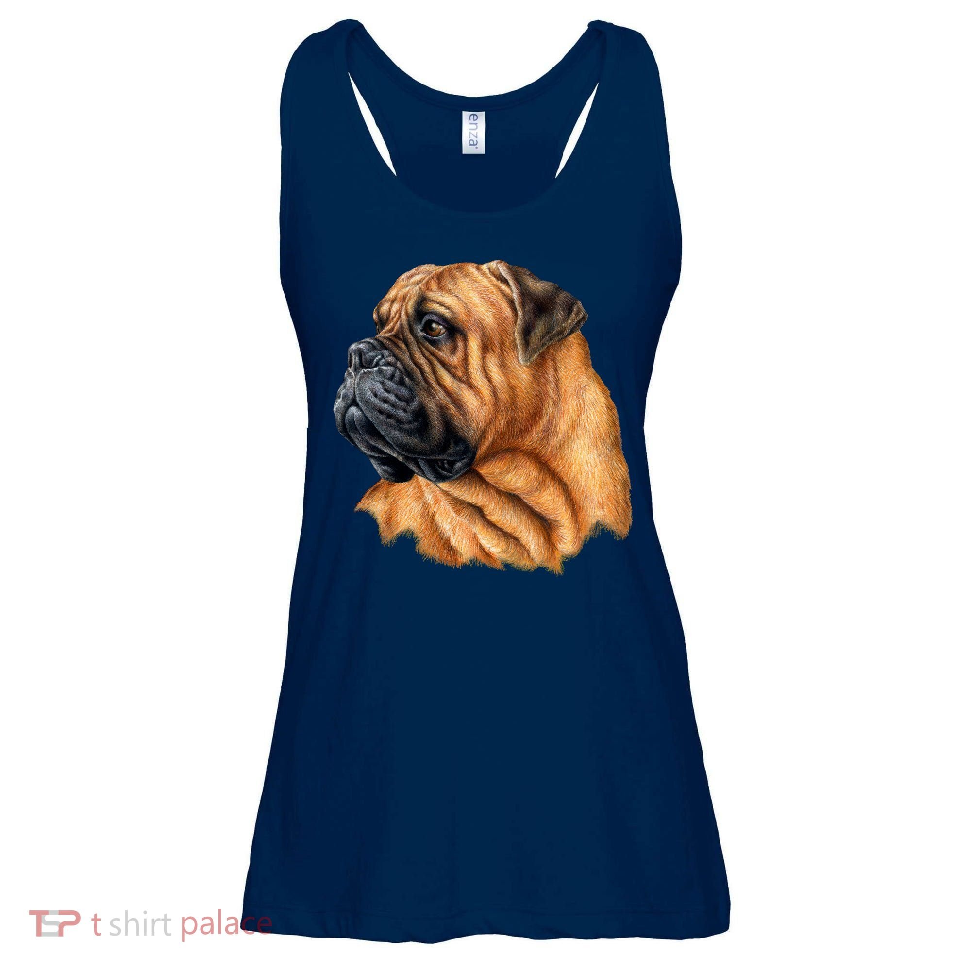 Bullmastiff Canine Dog Ladies Essential Flowy Tank