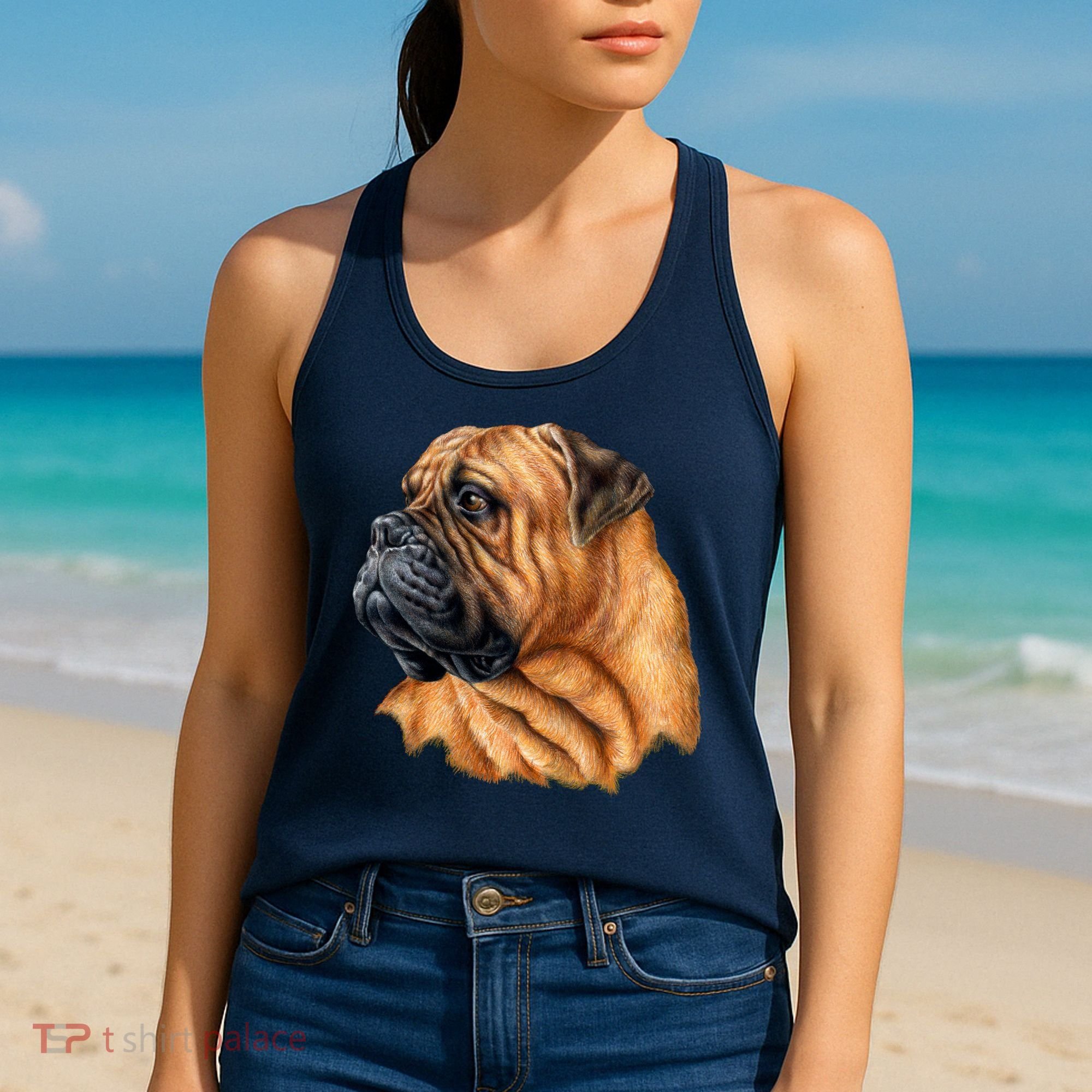 Bullmastiff Canine Dog Women's Tank Top