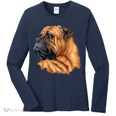 Bullmastiff Canine Dog Women's Long Sleeve Shirt