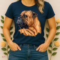 Bullmastiff Canine Dog Women's T-Shirt thumb 2