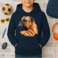 Bullmastiff Canine Dog Kids Hoodie thumb 2