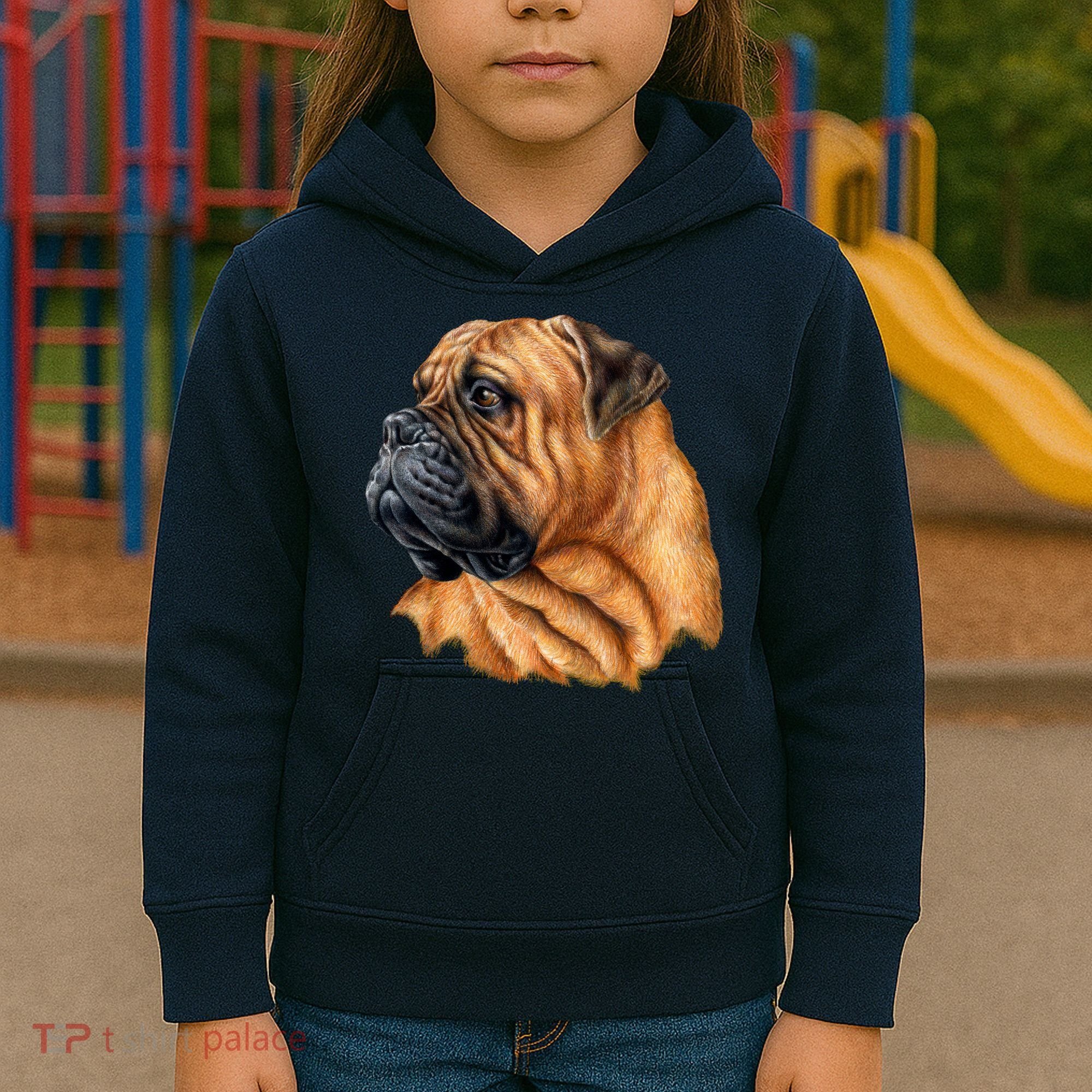 Bullmastiff Canine Dog Kids Hoodie