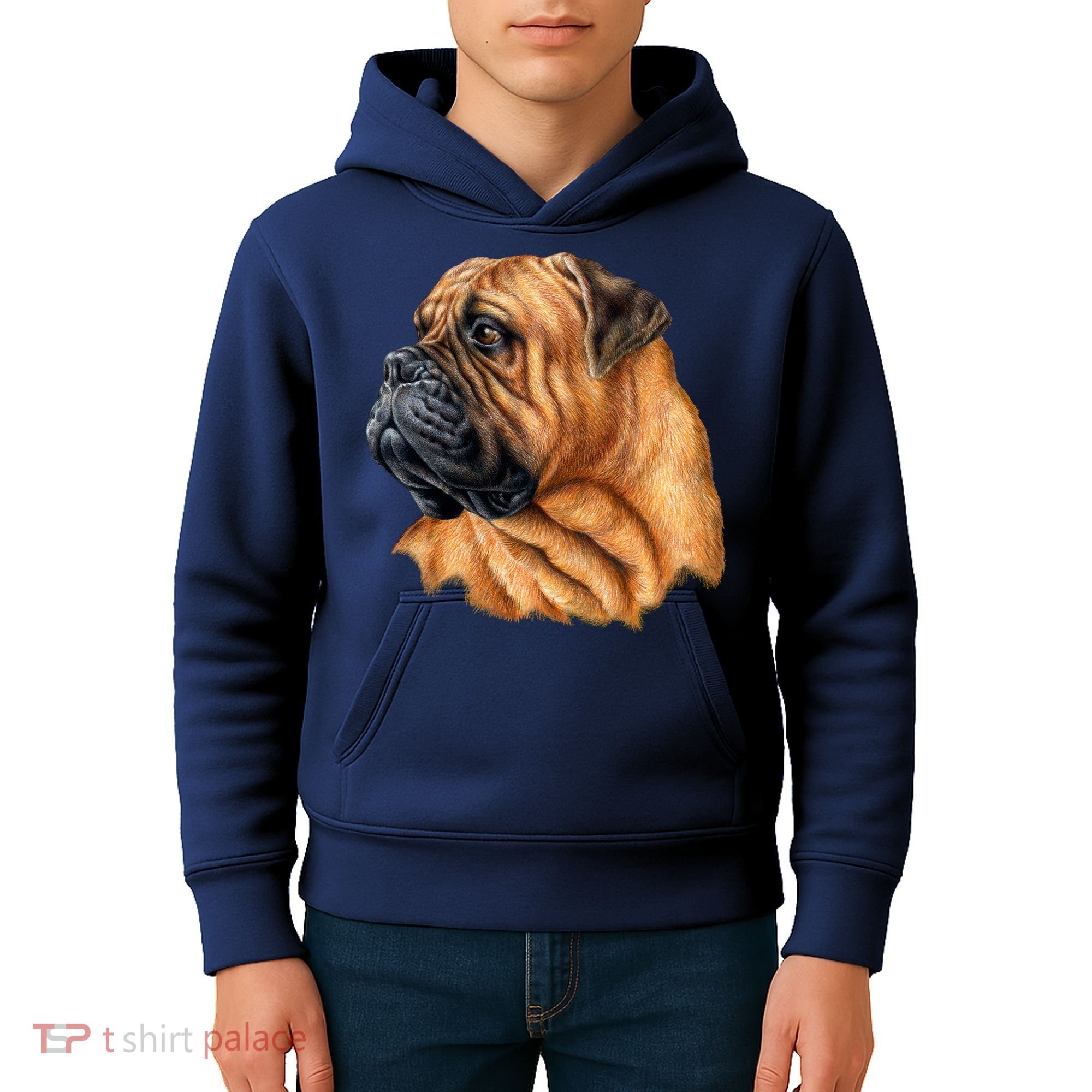 Bullmastiff Canine Dog Kids Hoodie
