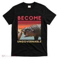 Become Ungovernable Moo Deng Hippo T-Shirt thumb 0