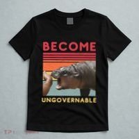 Become Ungovernable Moo Deng Hippo T-Shirt thumb 5