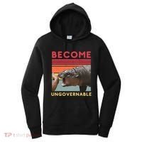 Become Ungovernable Moo Deng Hippo Women's Hoodie thumb 0